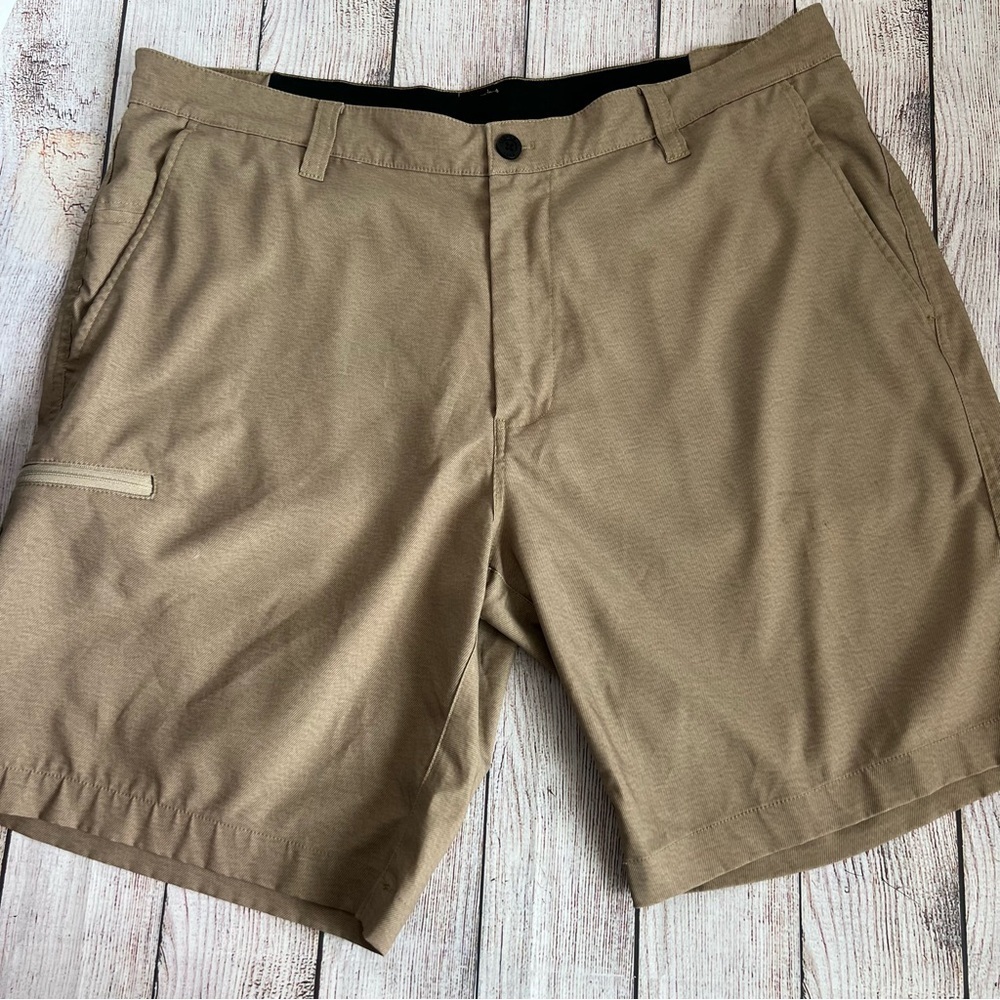 Hawke & Co Flat Front Tan Shorts 36